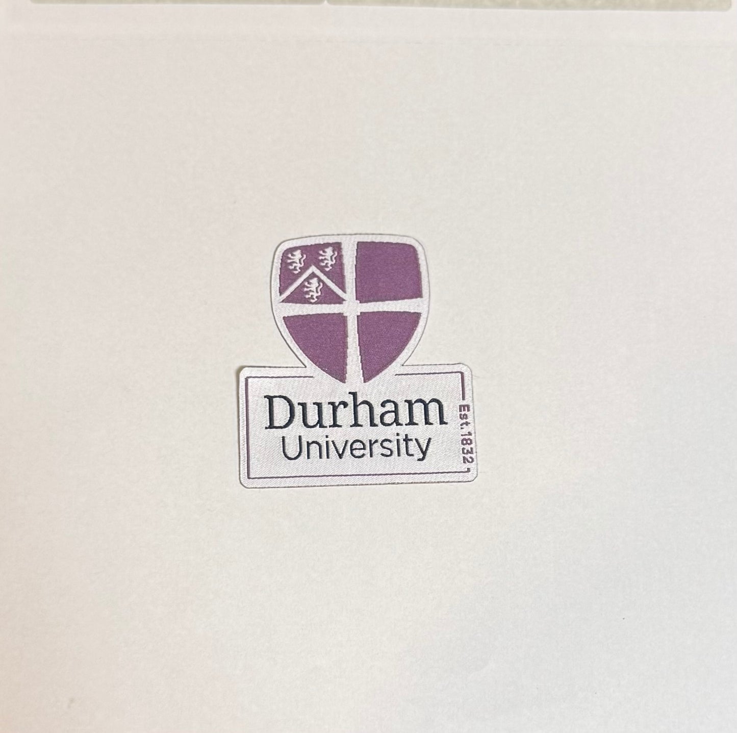 Durham University Stacked Badge