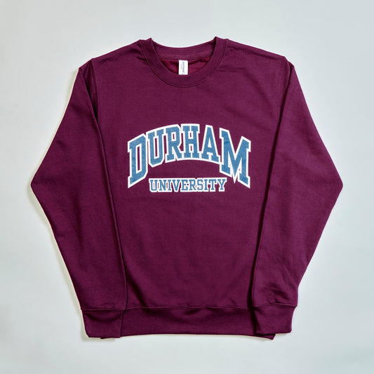 American Letter Durham University Berry Sweatshirt