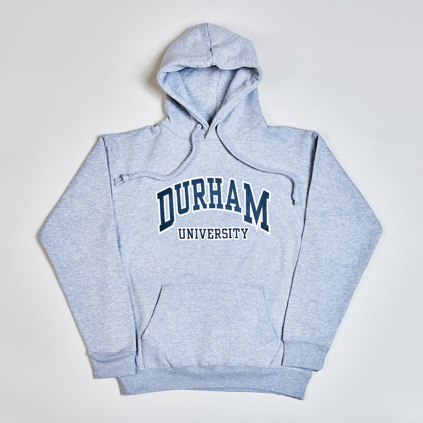 American Letter Durham University Grey Marl Hoody