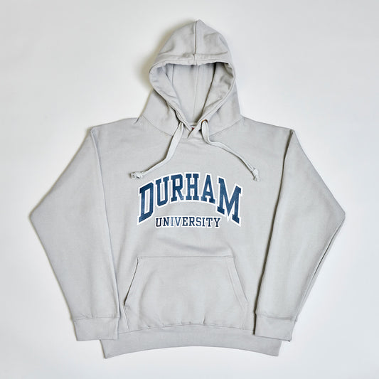 American Letter Durham University Grey Mist Hoody