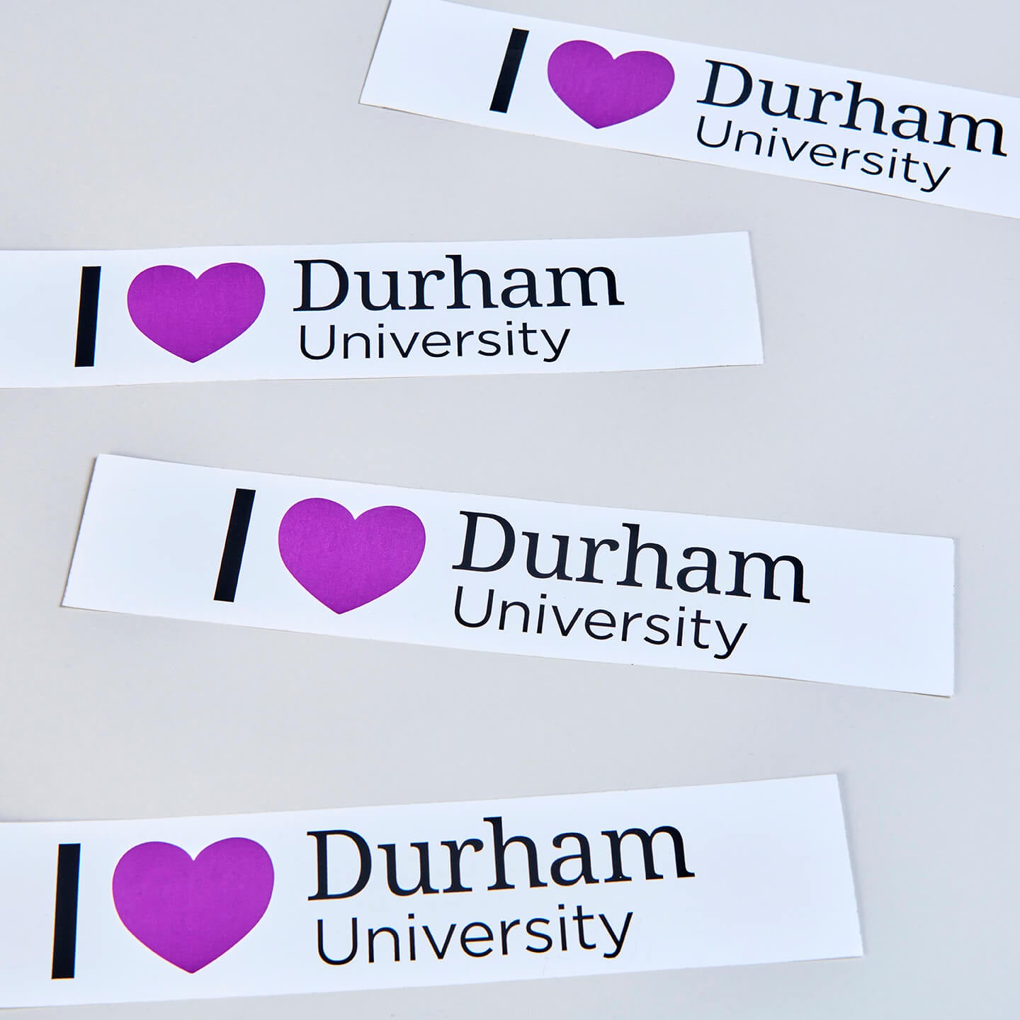 Durham University I Heart Durham University Bumper Sticker 