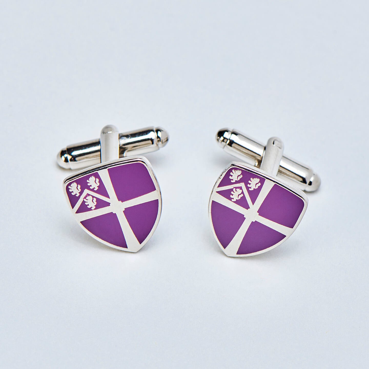 Durham University Purple Enamel Cufflinks