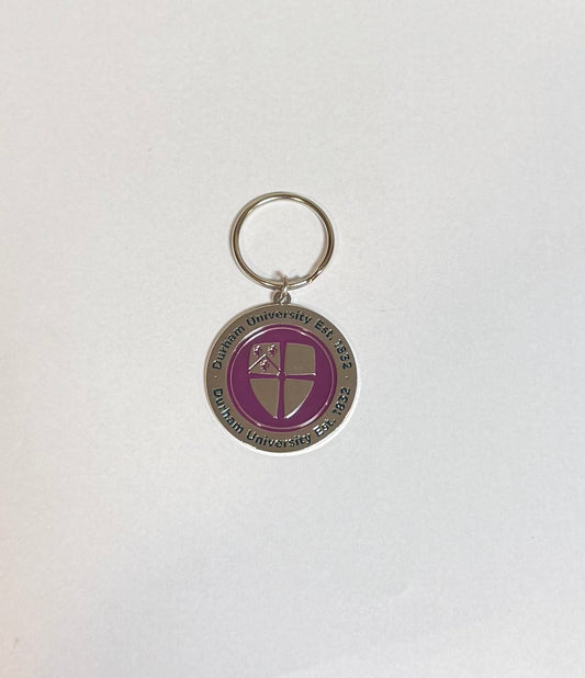 Durham University Round Keyring