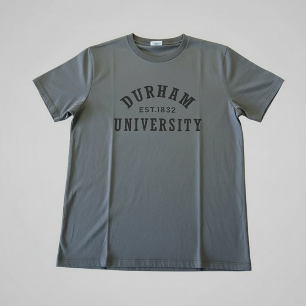 Iron Grey Tonal T-Shirt Durham University