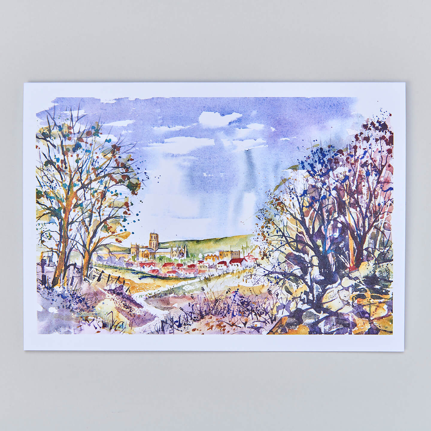 Jenny Ulyatt Above Durham Card