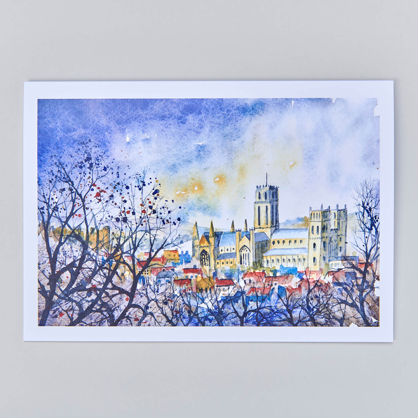 Jenny Ulyatt Durham through the trees card