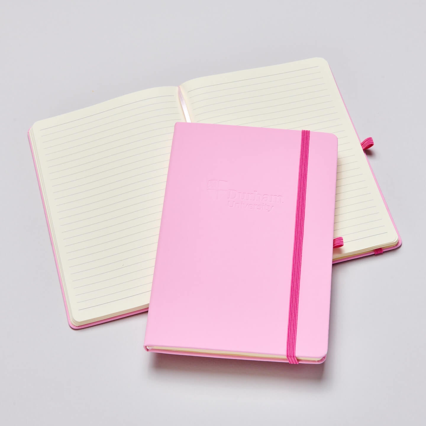 Pink Durham University Notebook