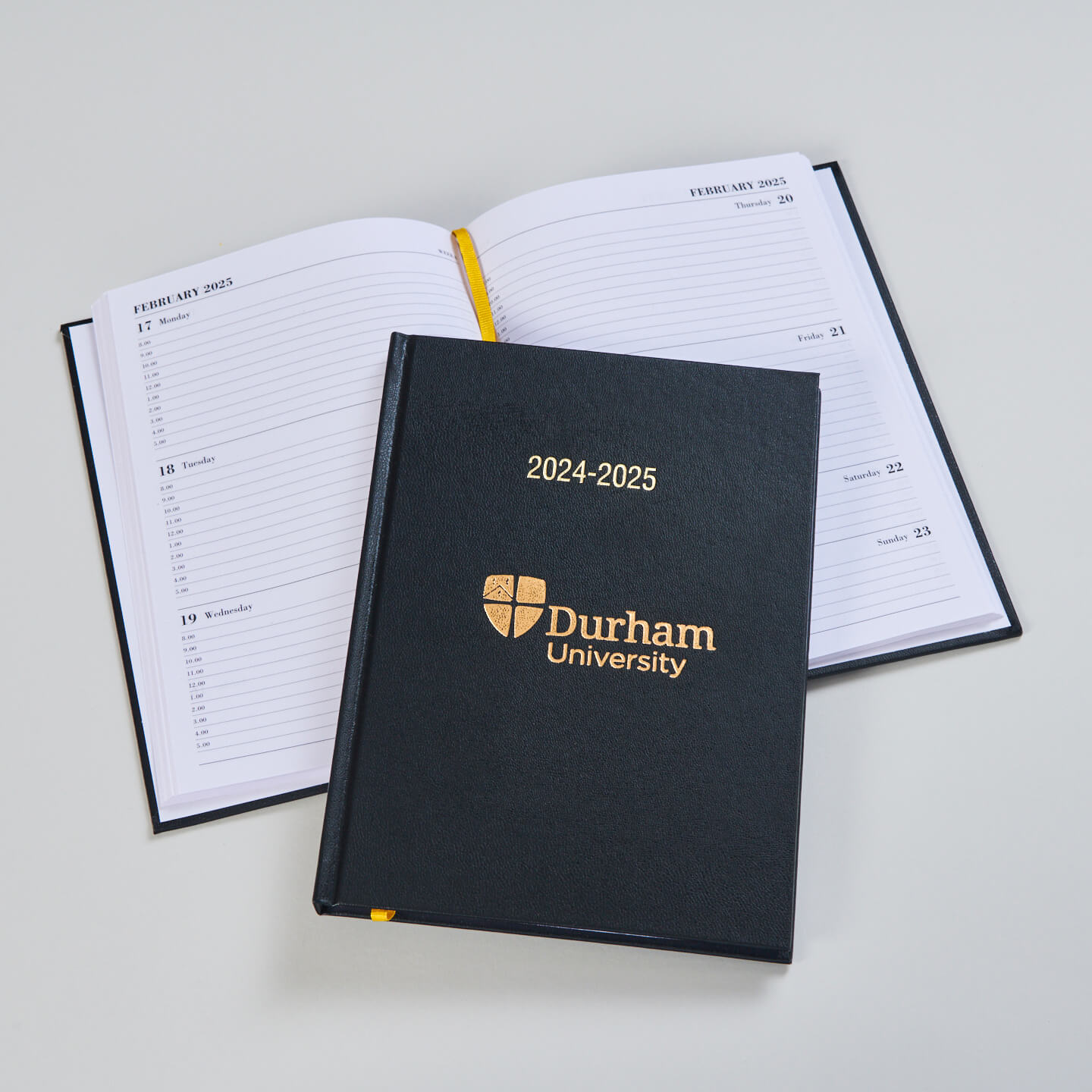 a5_diary_24/25 with Gold Foil Logo