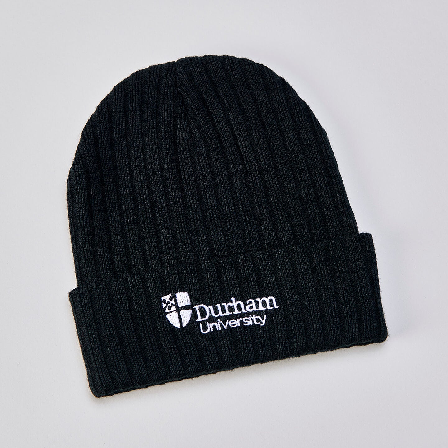 Beanie Black with Durham University Logo