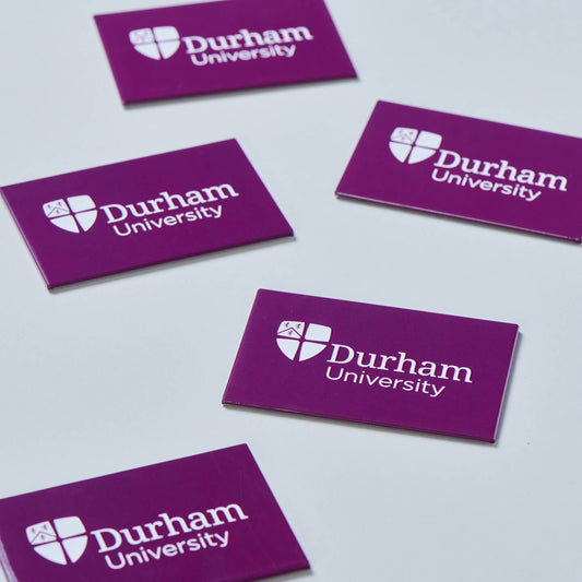 Durham University Purple Fridge Magnet