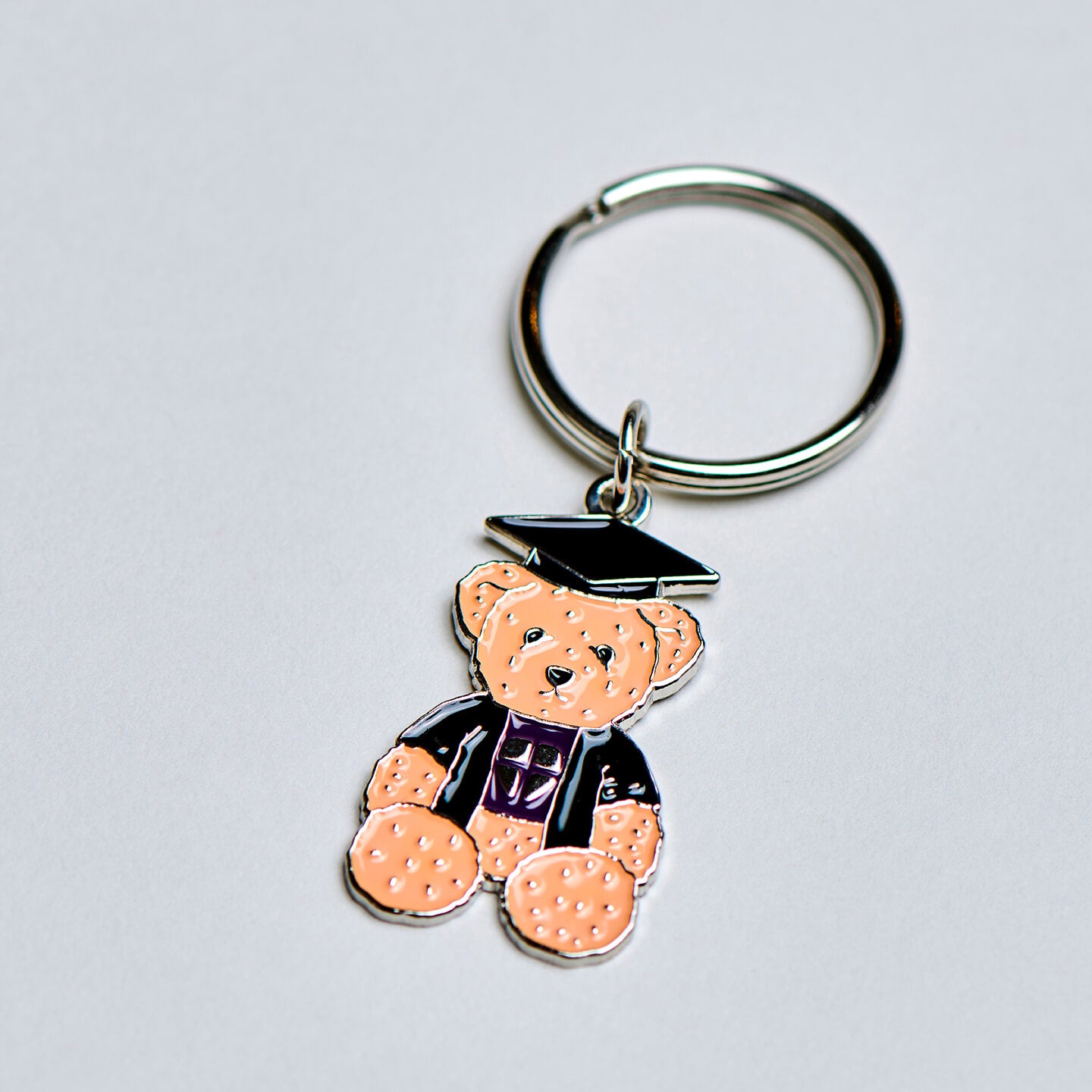 Durham University Graduation Toffee Bear Keyring 